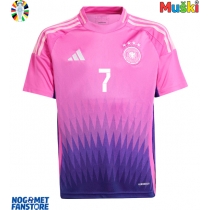 Njemačka Kai Havertz #7 Gostujuci Dres EP 2024 Kratak Rukav